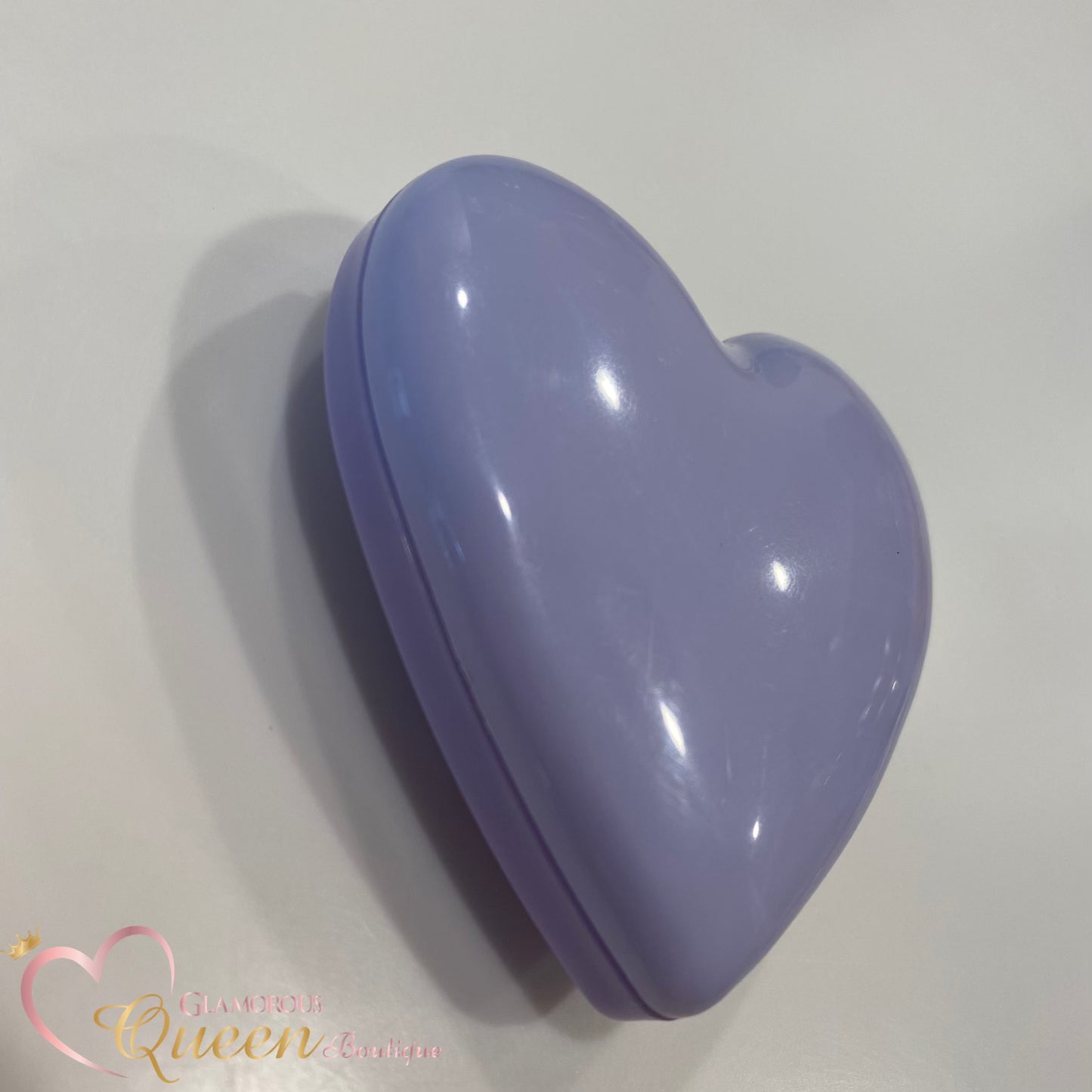 Lilac Heart Shaped Mirror