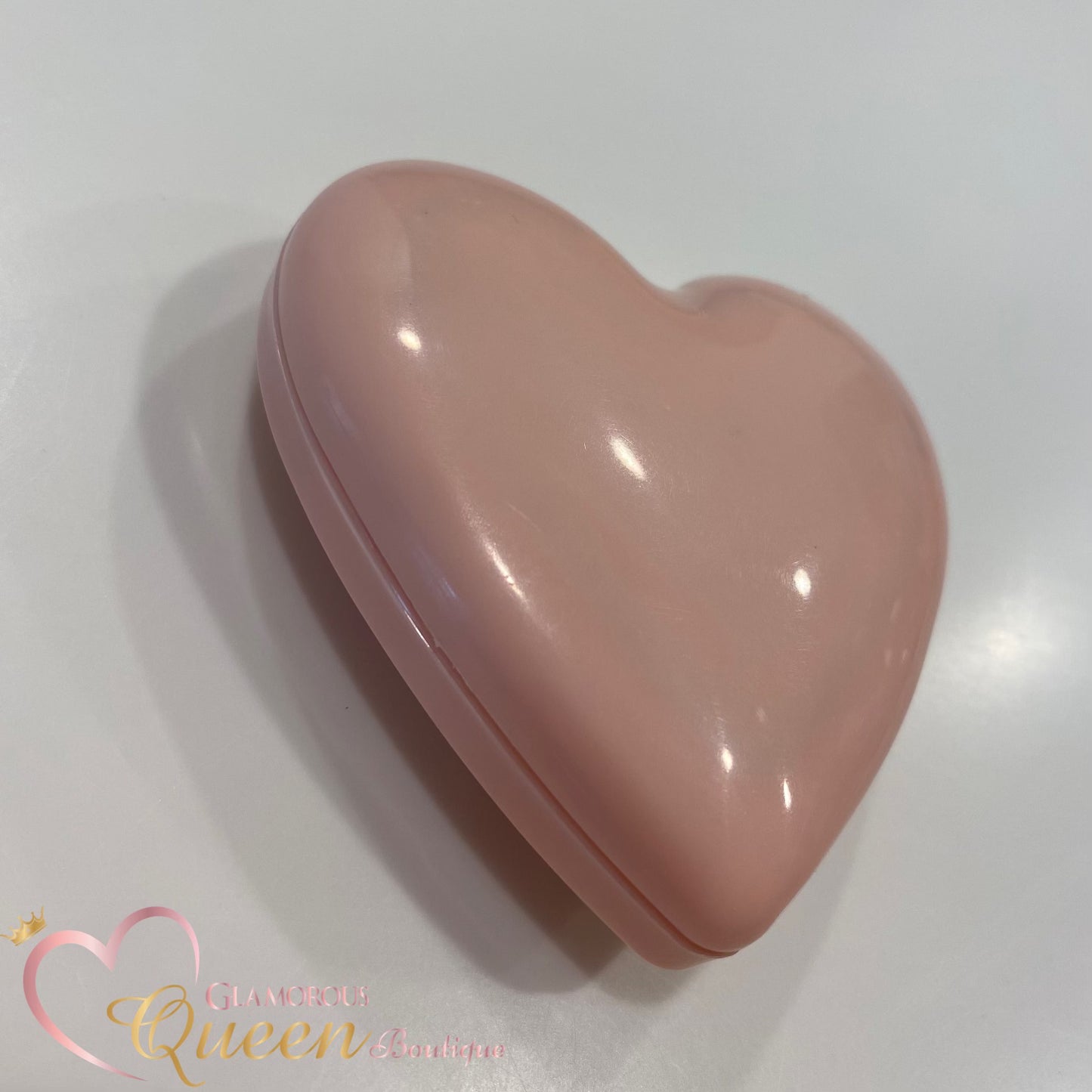 Pink Heart Shaped Mirror