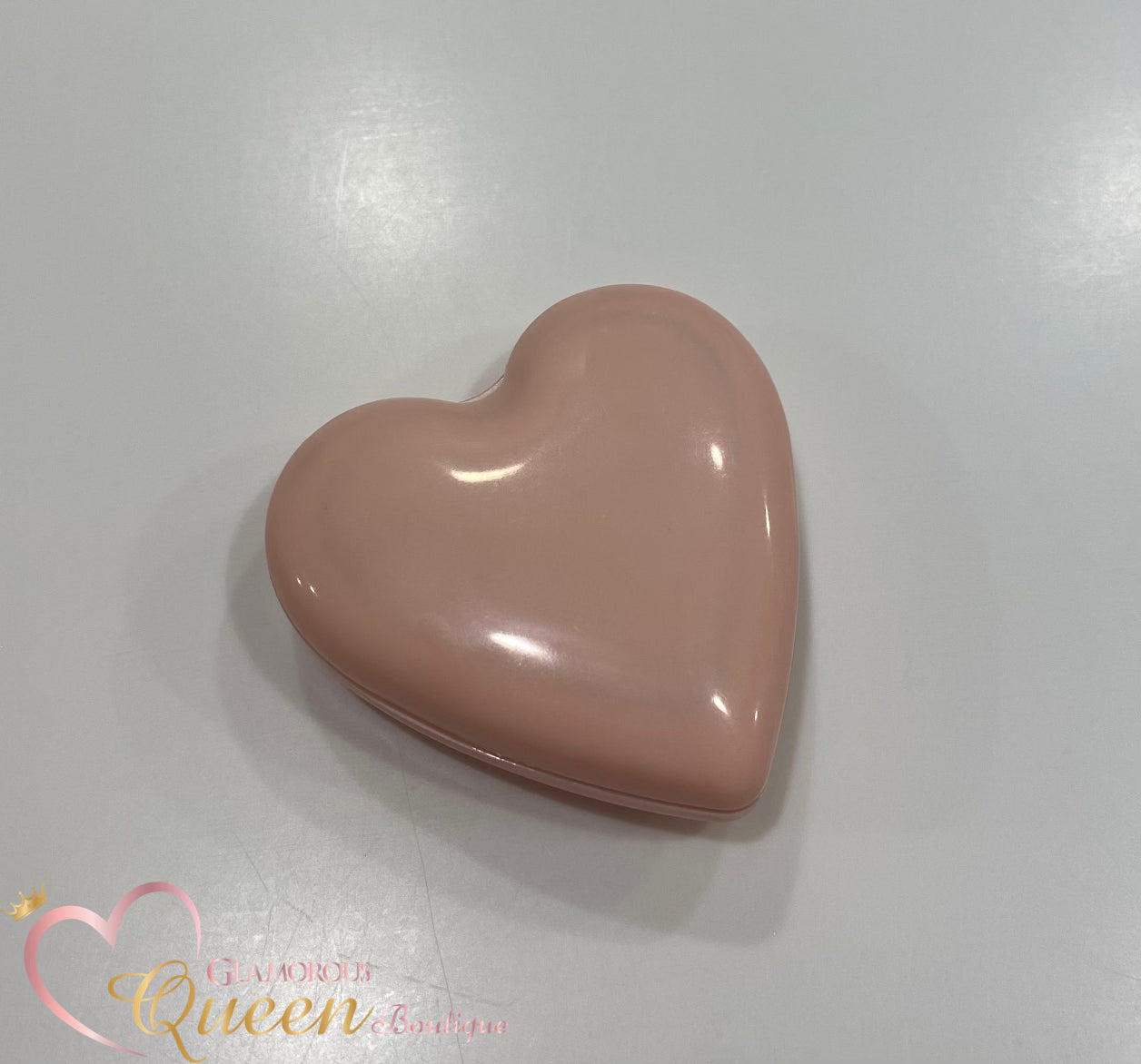 Pink Heart Shaped Mirror